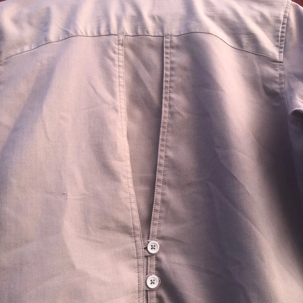 GoLite Button Down Medium Outdoors‎ Long Sleeve Button Back Athletic Shirt - Picture 3 of 5